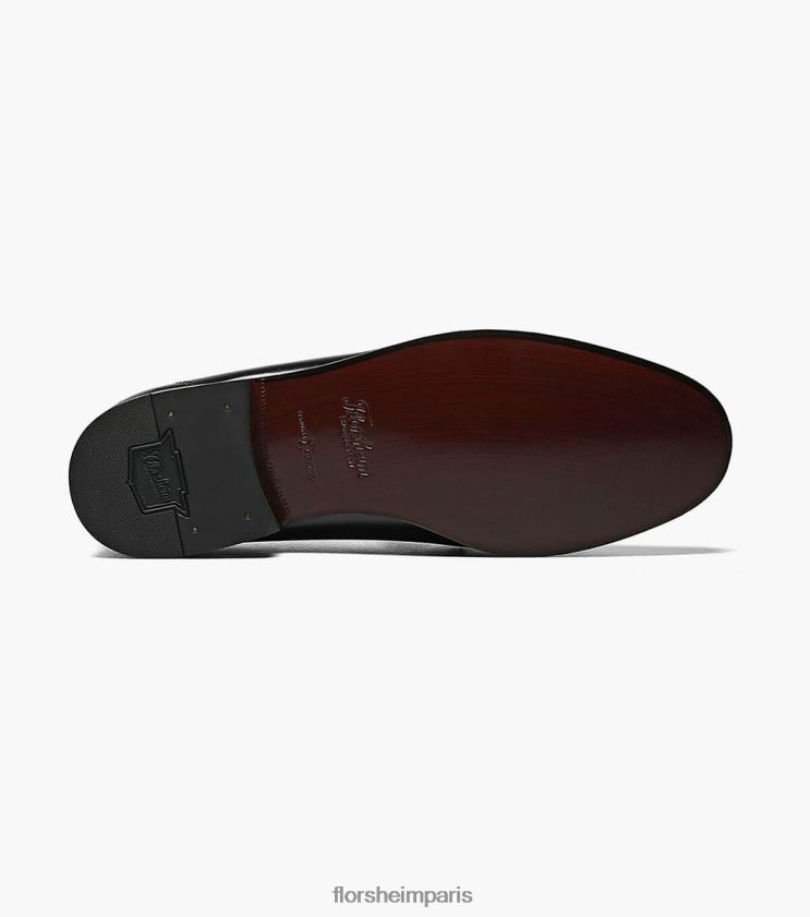 mocassins à bride orteil como moc Florsheim Hommes TBZJJL189 chaussure noir