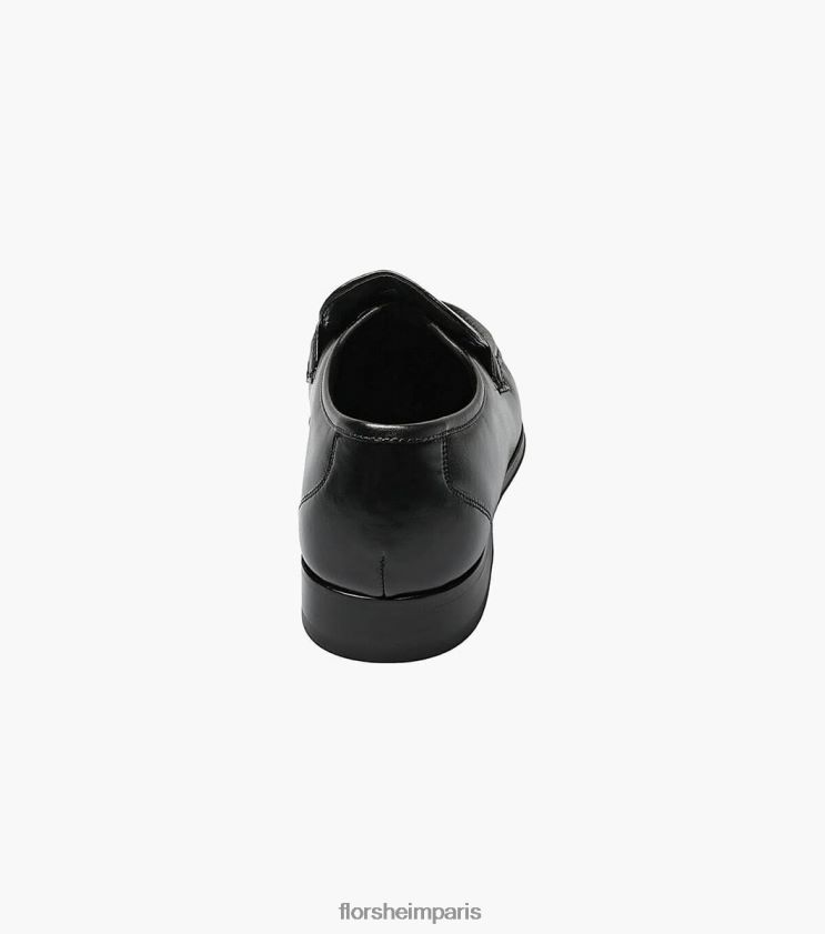 mocassins à bride orteil como moc Florsheim Hommes TBZJJL189 chaussure noir