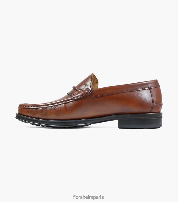 mocassins à bride orteil palace moc Florsheim Hommes TBZJJL274 chaussure bronzer