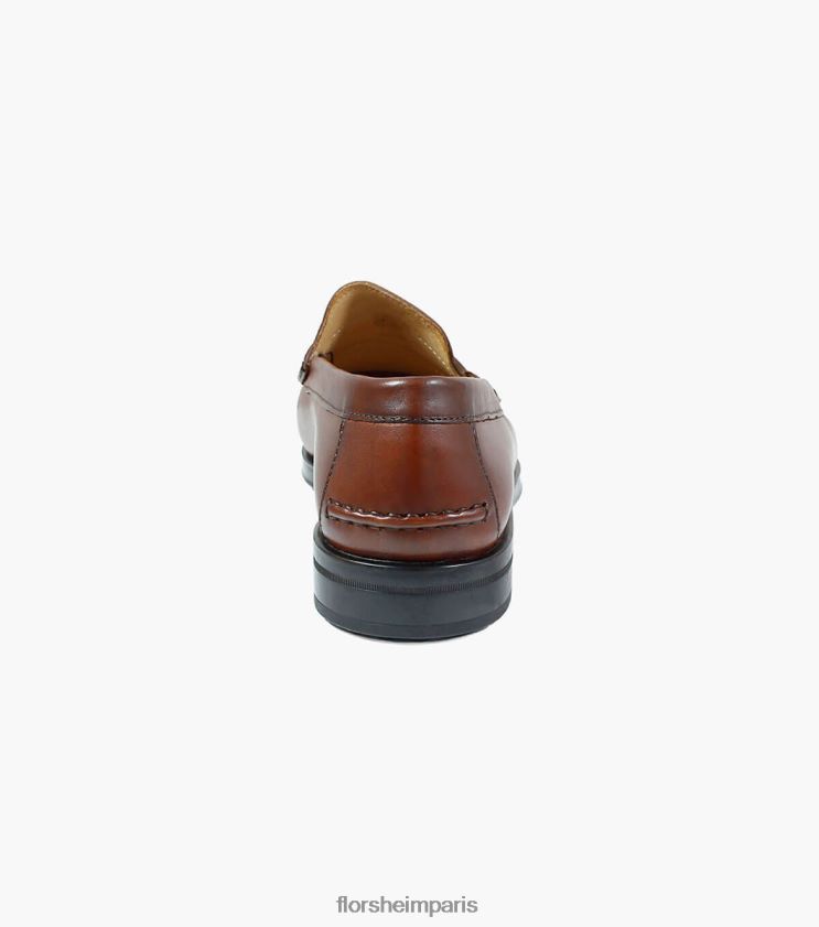 mocassins à bride orteil palace moc Florsheim Hommes TBZJJL274 chaussure bronzer