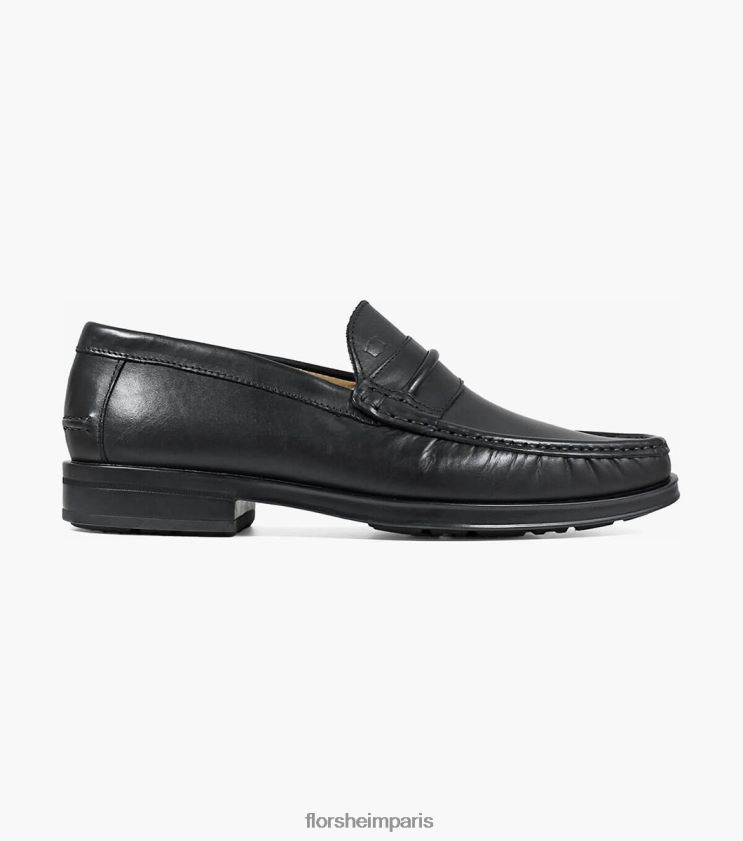 mocassins à bride orteil palace moc Florsheim Hommes TBZJJL275 chaussure noir