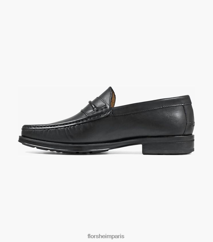 mocassins à bride orteil palace moc Florsheim Hommes TBZJJL275 chaussure noir