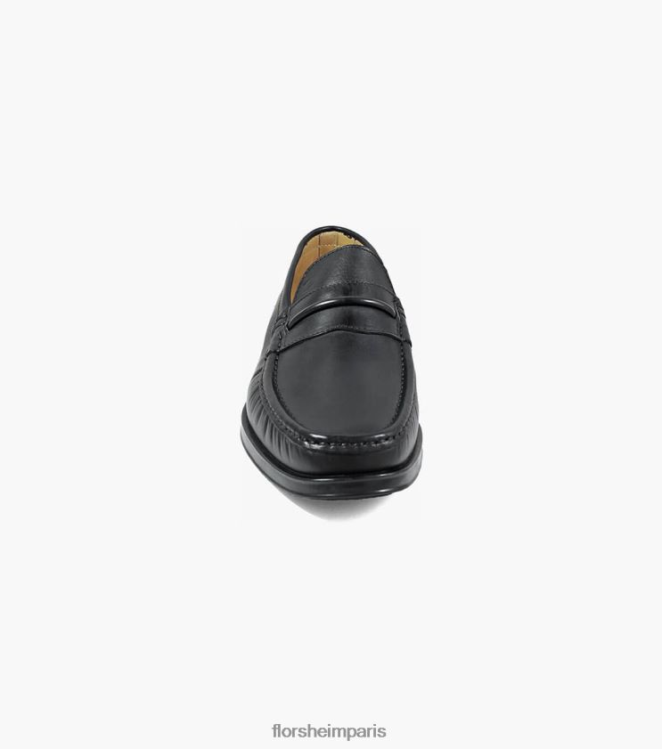 mocassins à bride orteil palace moc Florsheim Hommes TBZJJL275 chaussure noir
