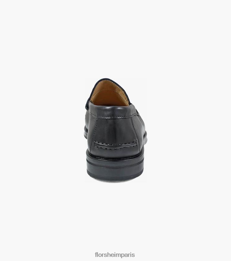 mocassins à bride orteil palace moc Florsheim Hommes TBZJJL275 chaussure noir
