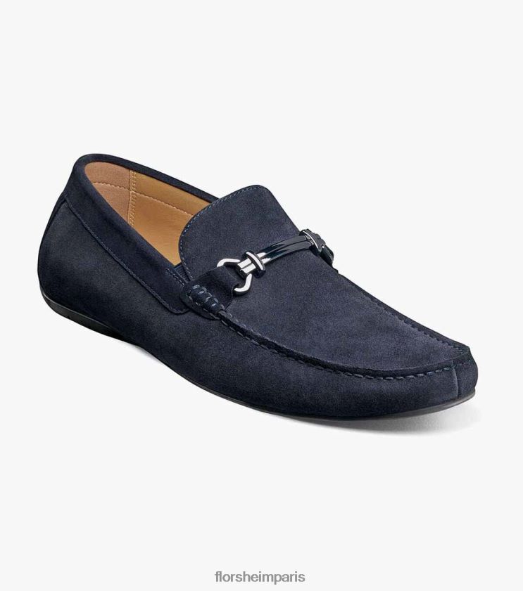 mocassins dubino moc Florsheim Hommes TBZJJL271 chaussure daim bleu marine