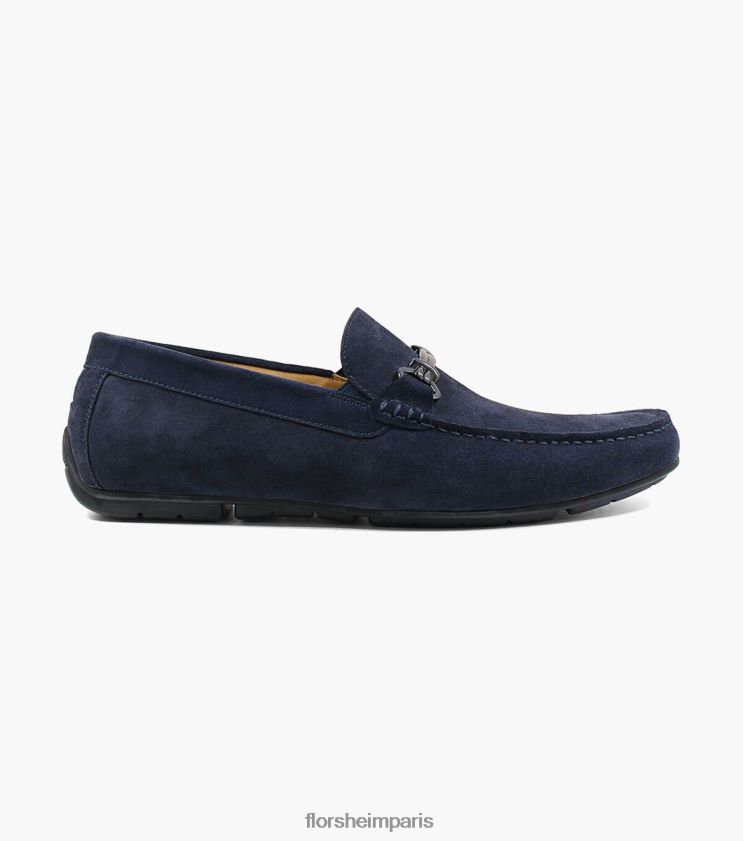 mocassins dubino moc Florsheim Hommes TBZJJL271 chaussure daim bleu marine