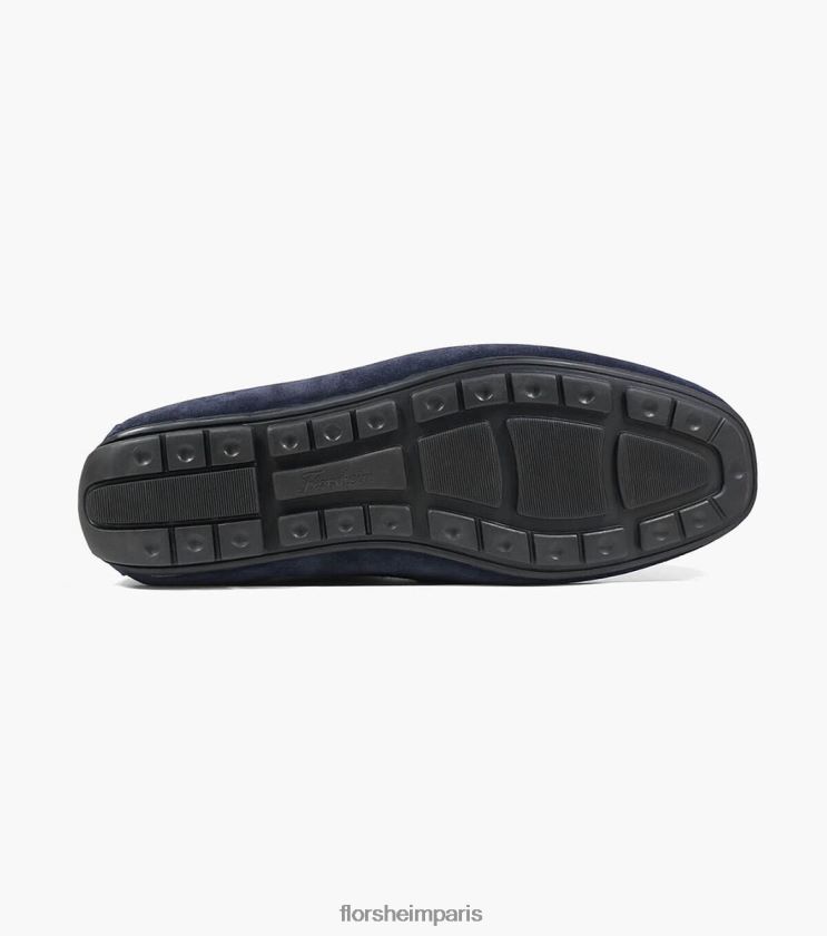 mocassins dubino moc Florsheim Hommes TBZJJL271 chaussure daim bleu marine