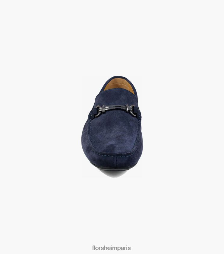 mocassins dubino moc Florsheim Hommes TBZJJL271 chaussure daim bleu marine