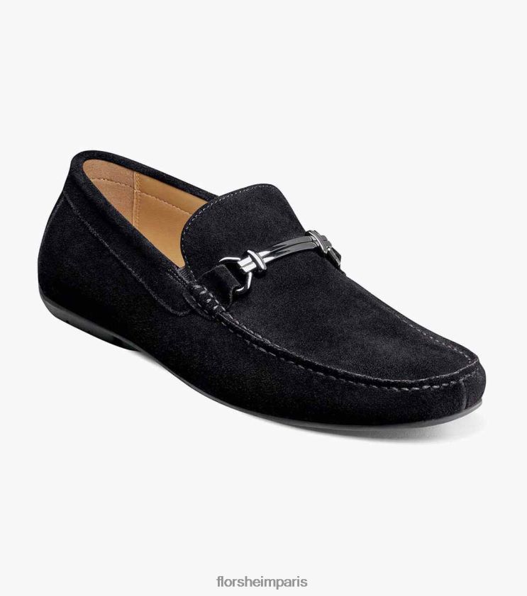 mocassins dubino moc Florsheim Hommes TBZJJL272 chaussure Suède noir