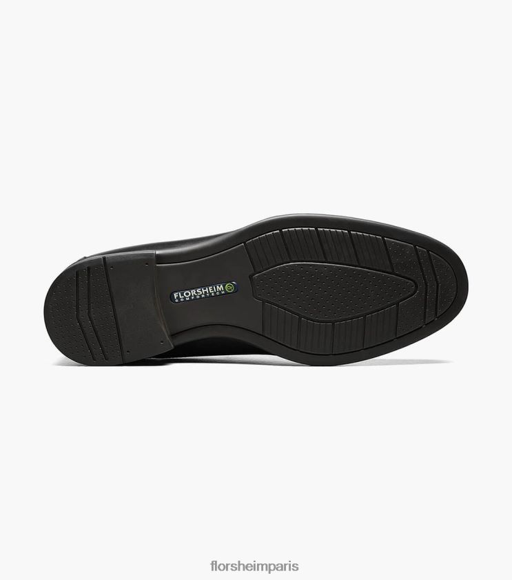 mocassins midtown à bout mocassin Florsheim Hommes TBZJJL202 chaussure noir