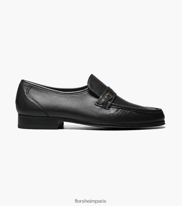 mocassins à mors d'orteil como moc Florsheim Hommes TBZJJL229 chaussure noir