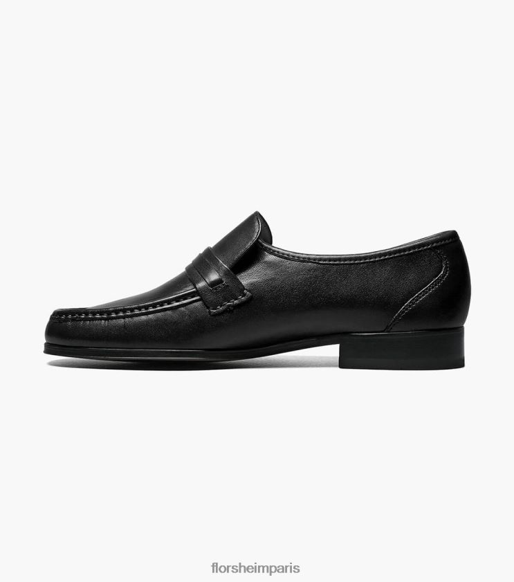 mocassins à mors d'orteil como moc Florsheim Hommes TBZJJL229 chaussure noir