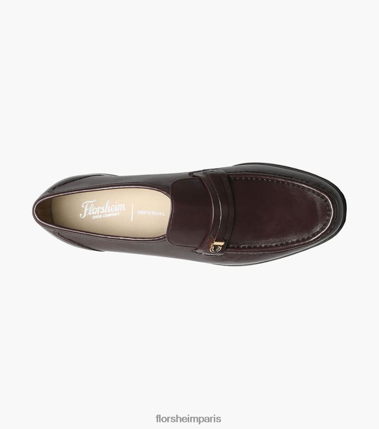 mocassins à mors d'orteil como moc Florsheim Hommes TBZJJL230 chaussure brun