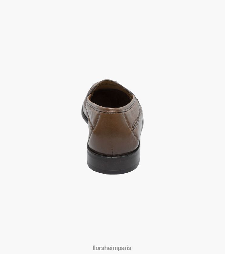 mocassins à pampilles et bout mocassin pisa Florsheim Hommes TBZJJL255 chaussure Cognac