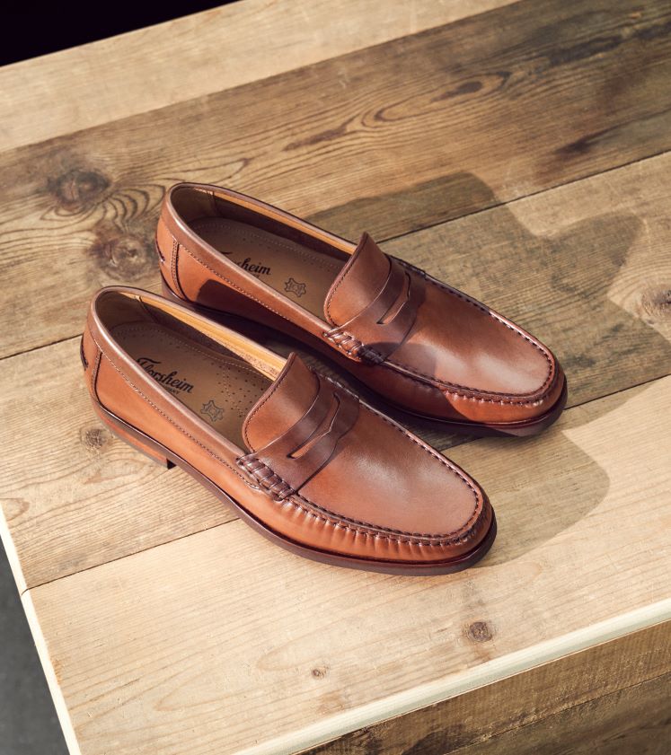 mocassins penny berkley flex moc toe Florsheim Hommes TBZJJL177 chaussure multi-cognac