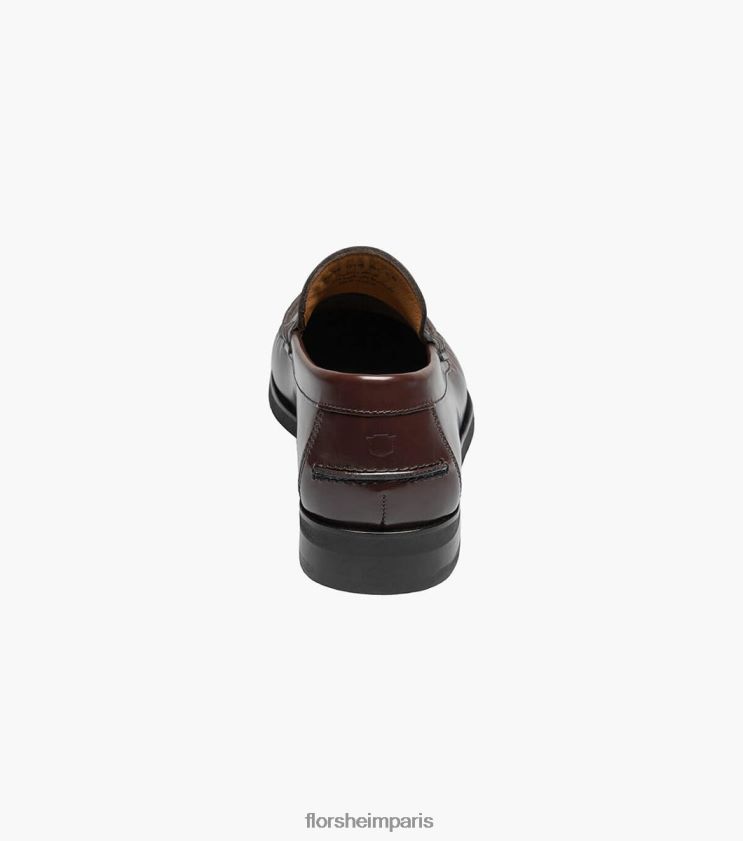 mocassins penny berkley flex moc toe Florsheim Hommes TBZJJL178 chaussure Bourgogne