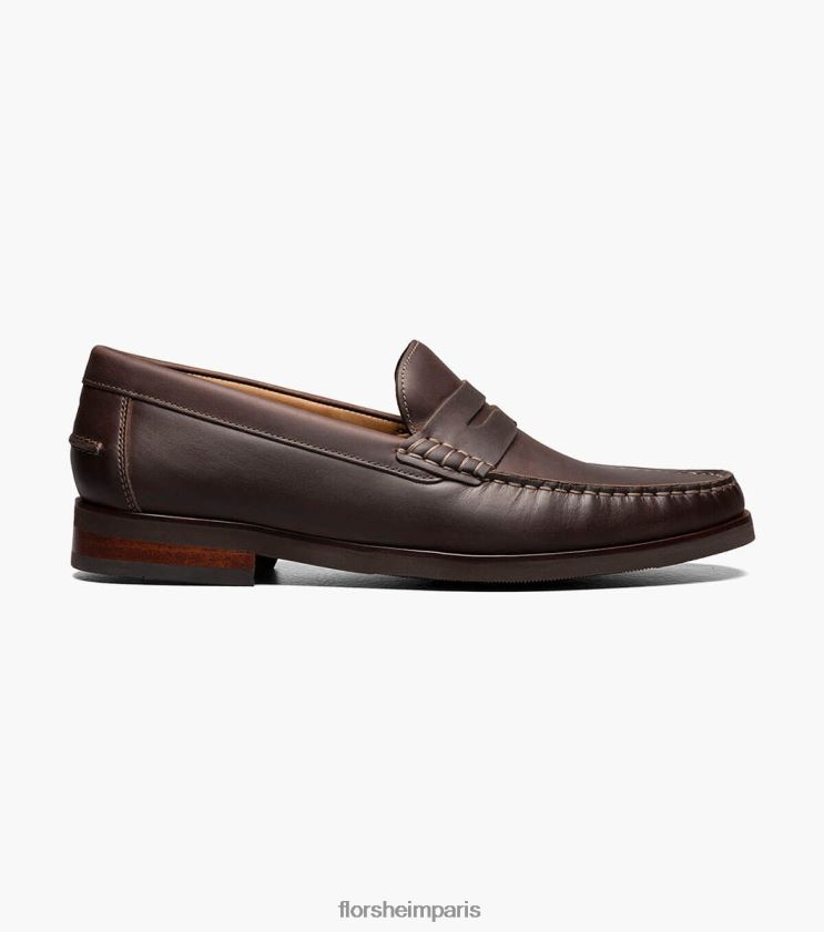 mocassins penny berkley flex moc toe Florsheim Hommes TBZJJL180 chaussure ch marron