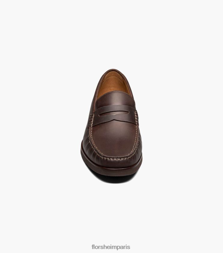 mocassins penny berkley flex moc toe Florsheim Hommes TBZJJL180 chaussure ch marron