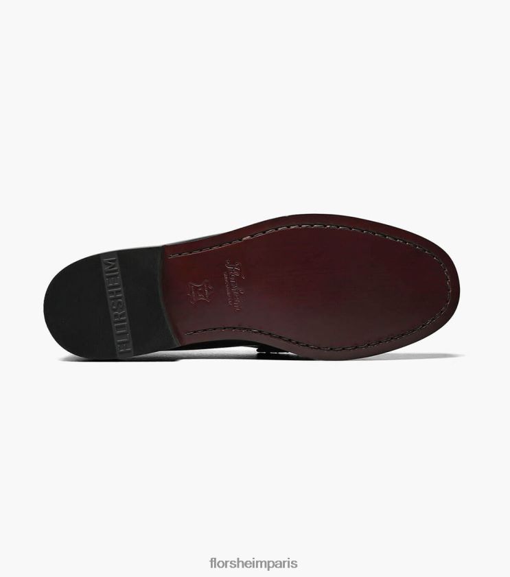 mocassins penny berkley moc toe Florsheim Hommes TBZJJL182 chaussure noir