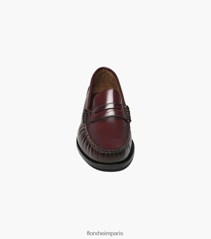 mocassins penny berkley moc toe Florsheim Hommes TBZJJL183 chaussure Bourgogne