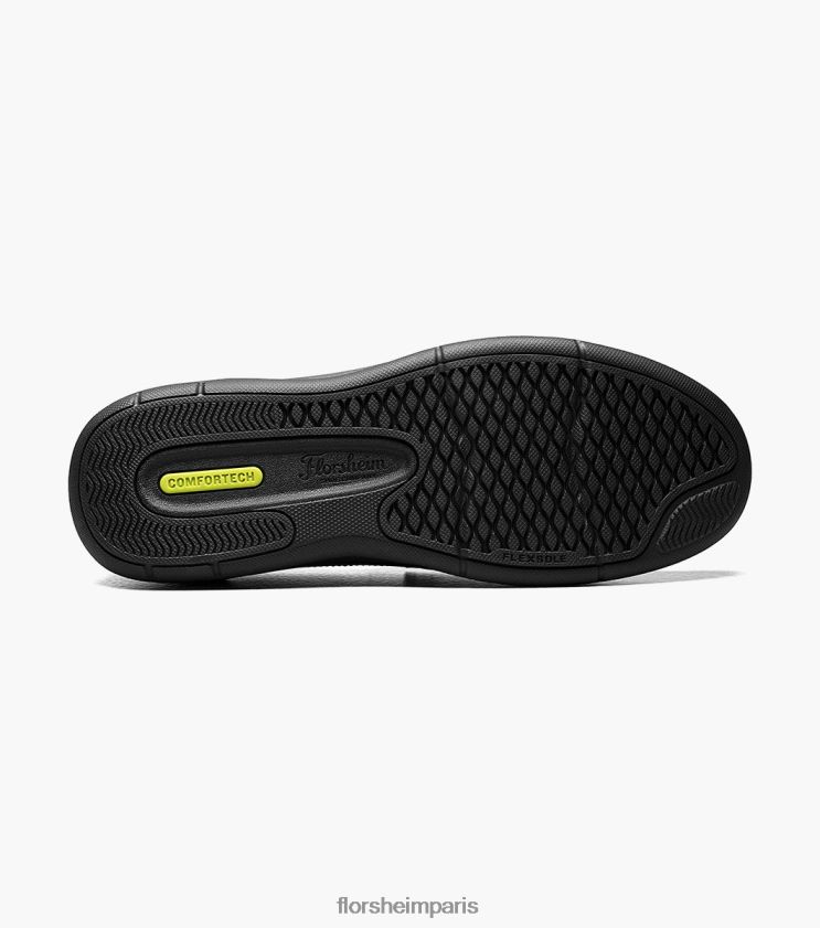 mocassins penny à bout mocassin central Florsheim Hommes TBZJJL242 chaussure noir