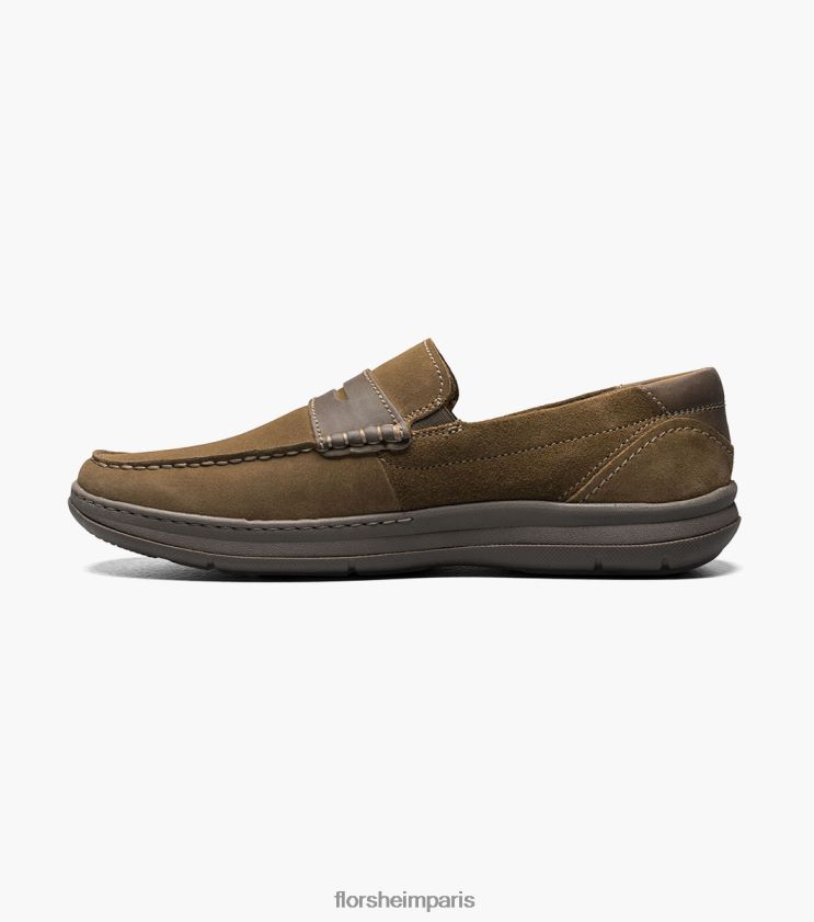 mocassins penny à bout mocassin central Florsheim Hommes TBZJJL243 chaussure champignon multi