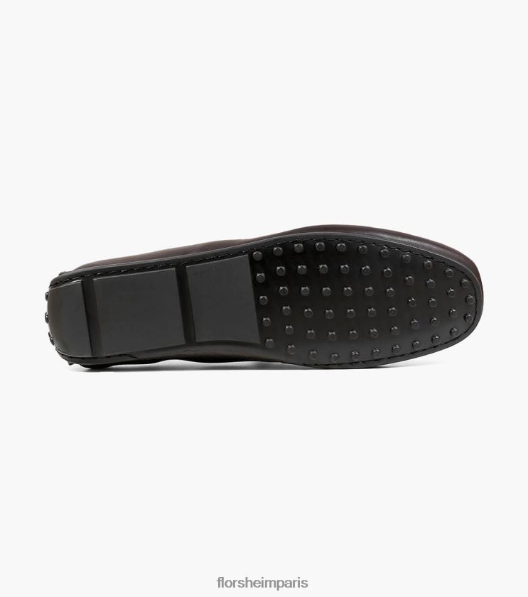 mocassins penny egan moc toe Florsheim Hommes TBZJJL285 chaussure brun