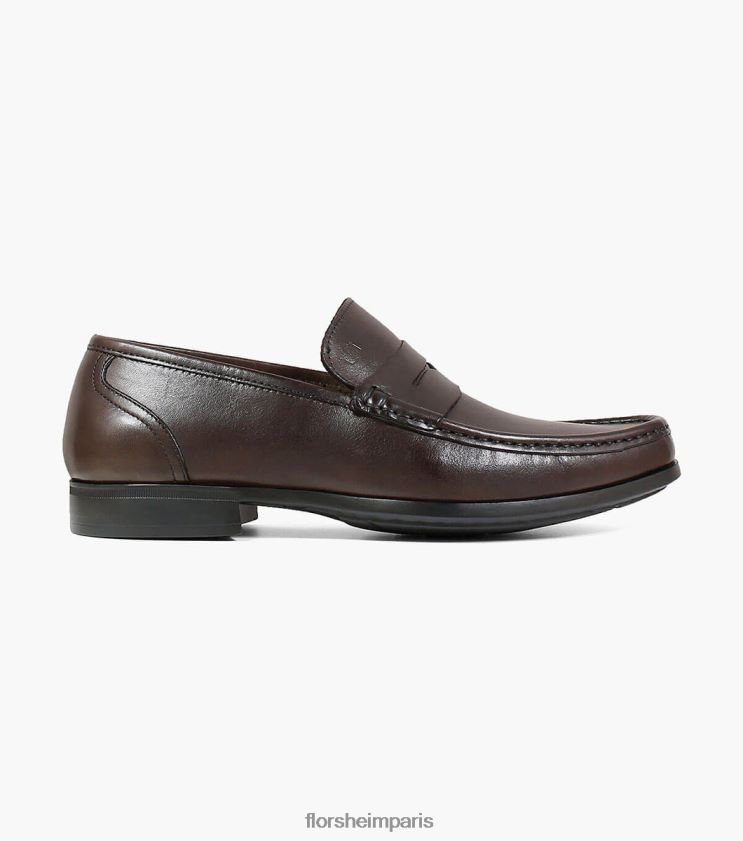 mocassins puente moc toe Florsheim Hommes TBZJJL276 chaussure brun