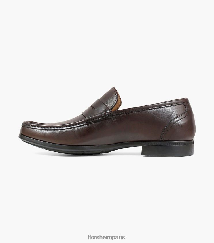 mocassins puente moc toe Florsheim Hommes TBZJJL276 chaussure brun