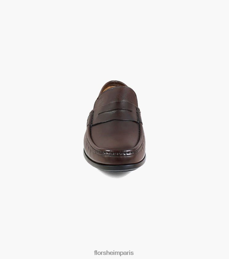 mocassins puente moc toe Florsheim Hommes TBZJJL276 chaussure brun