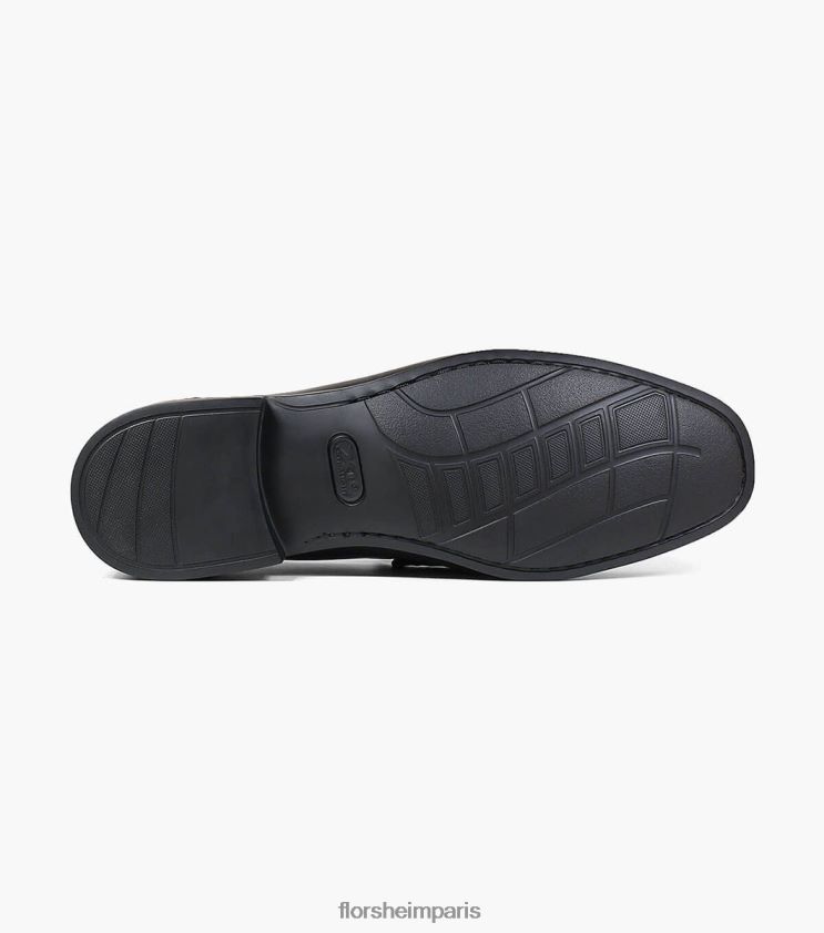 mocassins puente moc toe Florsheim Hommes TBZJJL277 chaussure noir