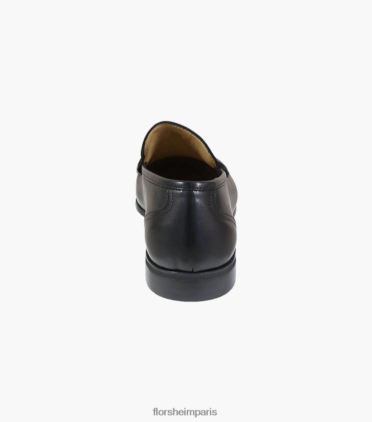 mocassins puente moc toe Florsheim Hommes TBZJJL277 chaussure noir