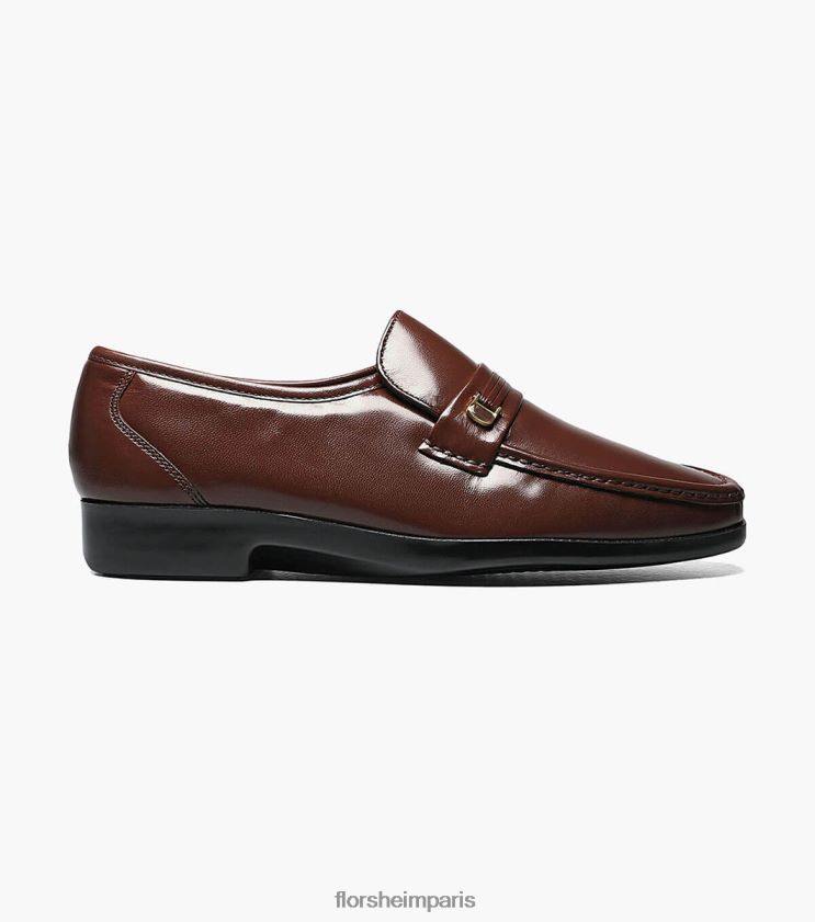 mocassins riva moc Florsheim Hommes TBZJJL132 chaussure Cognac