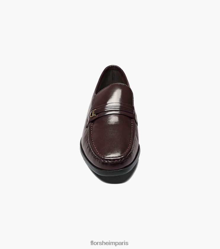 mocassins riva moc Florsheim Hommes TBZJJL133 chaussure Bourgogne