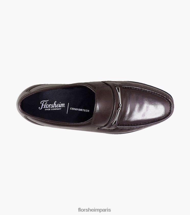 mocassins rovito moc Florsheim Hommes TBZJJL256 chaussure Bourgogne