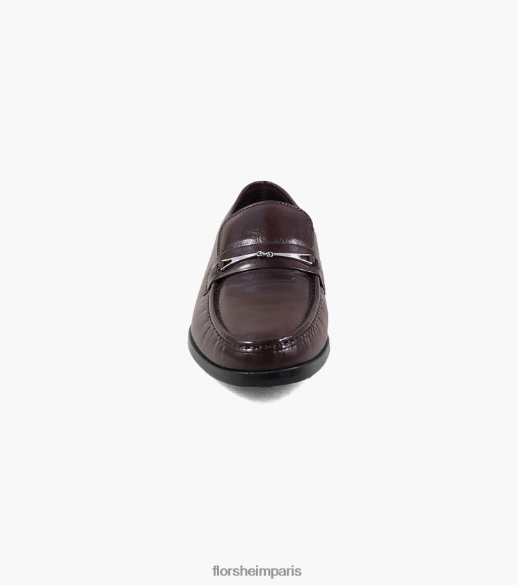 mocassins rovito moc Florsheim Hommes TBZJJL256 chaussure Bourgogne