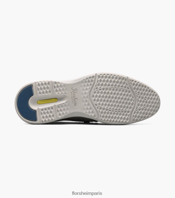 mocassins vénitiens hamptons moc toe Florsheim Hommes TBZJJL1 chaussure daim gris