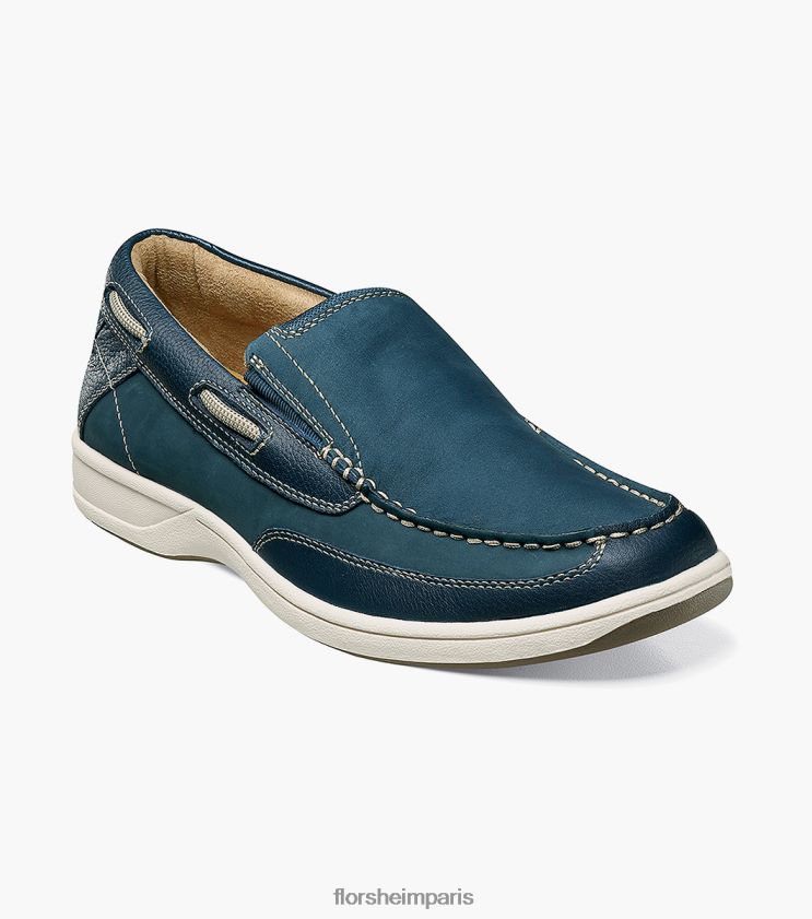 bout mocassin au bord du lac Florsheim Hommes TBZJJL361 chaussure marine