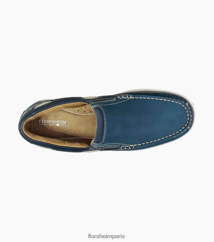 bout mocassin au bord du lac Florsheim Hommes TBZJJL361 chaussure marine