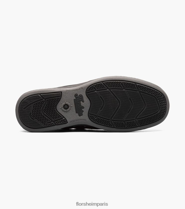 bout mocassin au bord du lac Florsheim Hommes TBZJJL364 chaussure noir