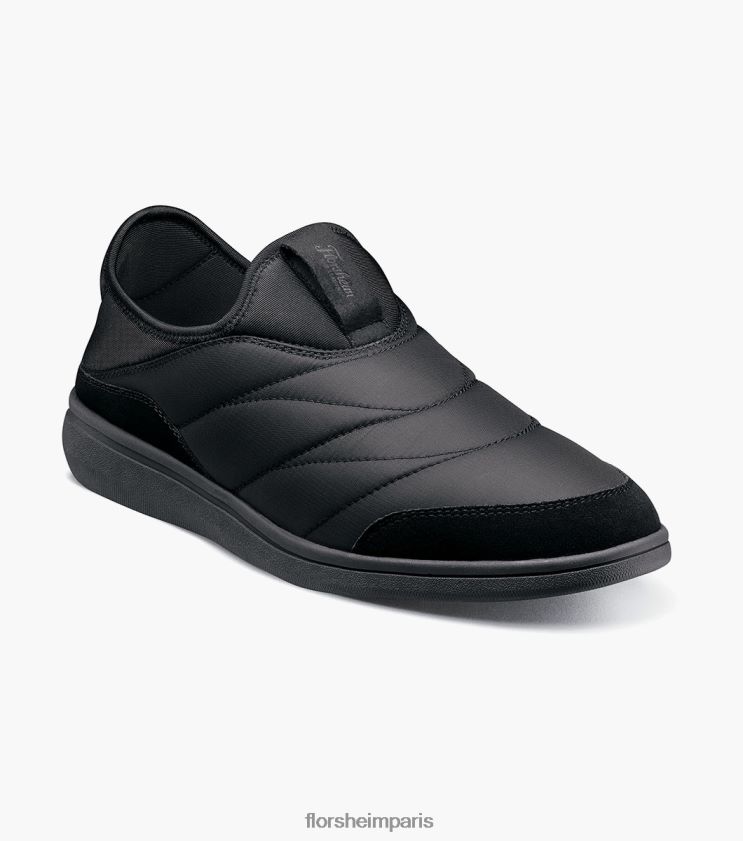 bout mocassin en nylon sportif à enfiler Florsheim Hommes TBZJJL400 chaussure noir