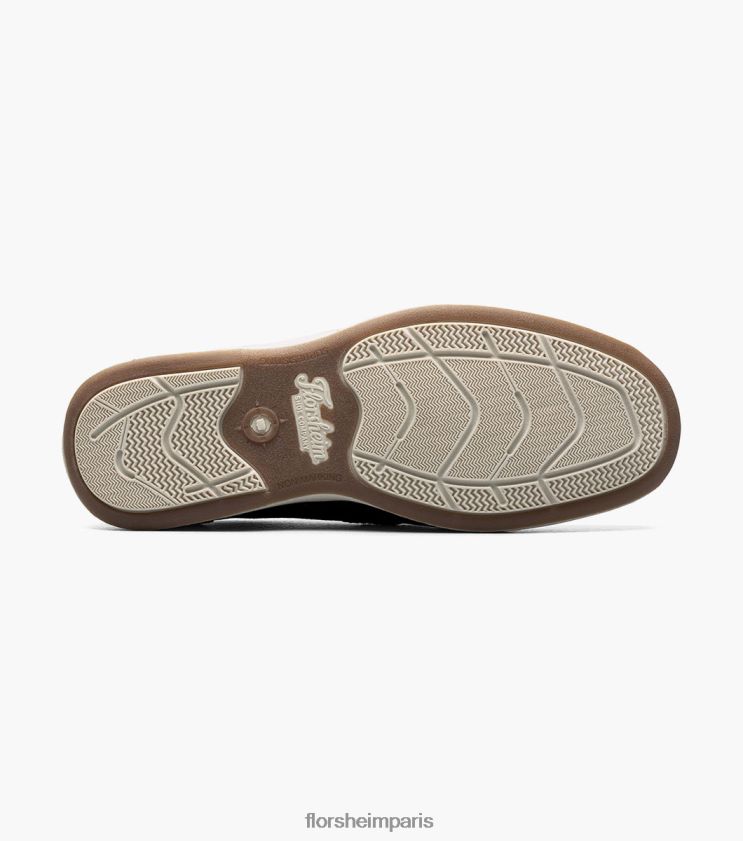bout mocassin en toile Lakeside à enfiler Florsheim Hommes TBZJJL11 chaussure marine