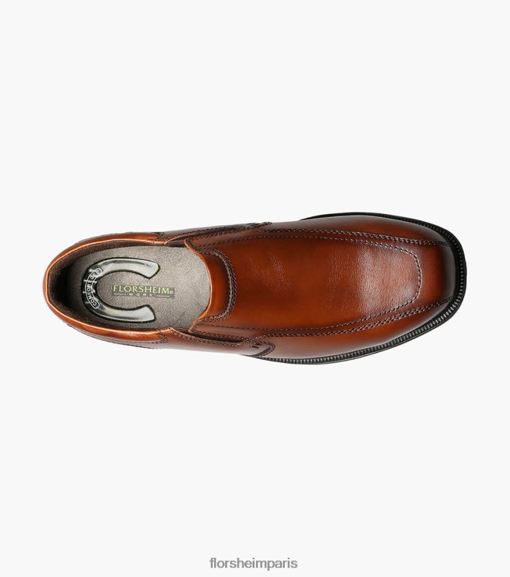 coronis work embout en acier embout de vélo à enfiler Florsheim Hommes TBZJJL411 chaussure brun