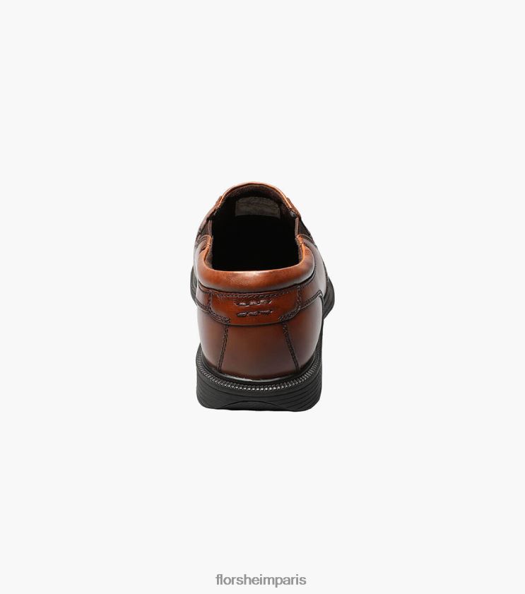 coronis work embout en acier embout de vélo à enfiler Florsheim Hommes TBZJJL411 chaussure brun