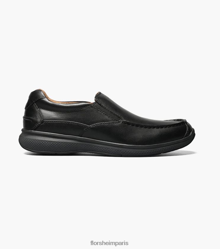 grand lacs moc orteil sans lacet Florsheim Hommes TBZJJL360 chaussure noir