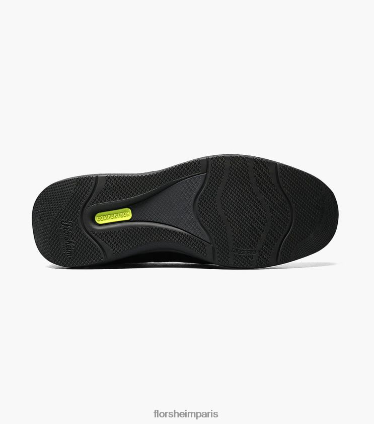 grand lacs moc orteil sans lacet Florsheim Hommes TBZJJL360 chaussure noir