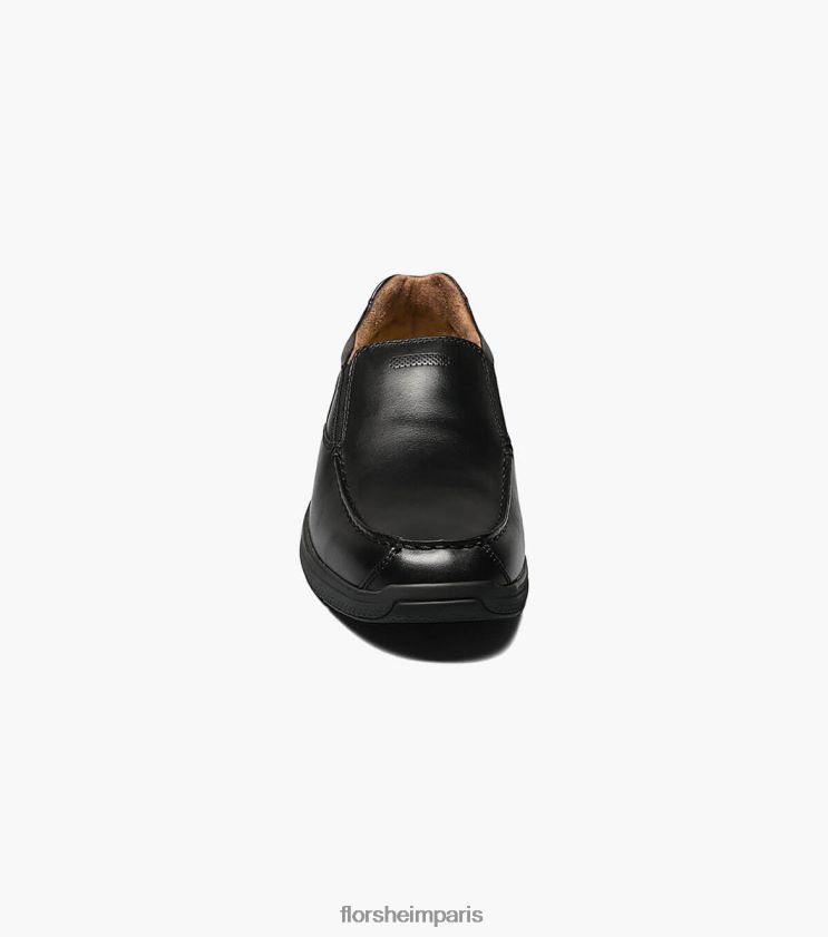 grand lacs moc orteil sans lacet Florsheim Hommes TBZJJL360 chaussure noir