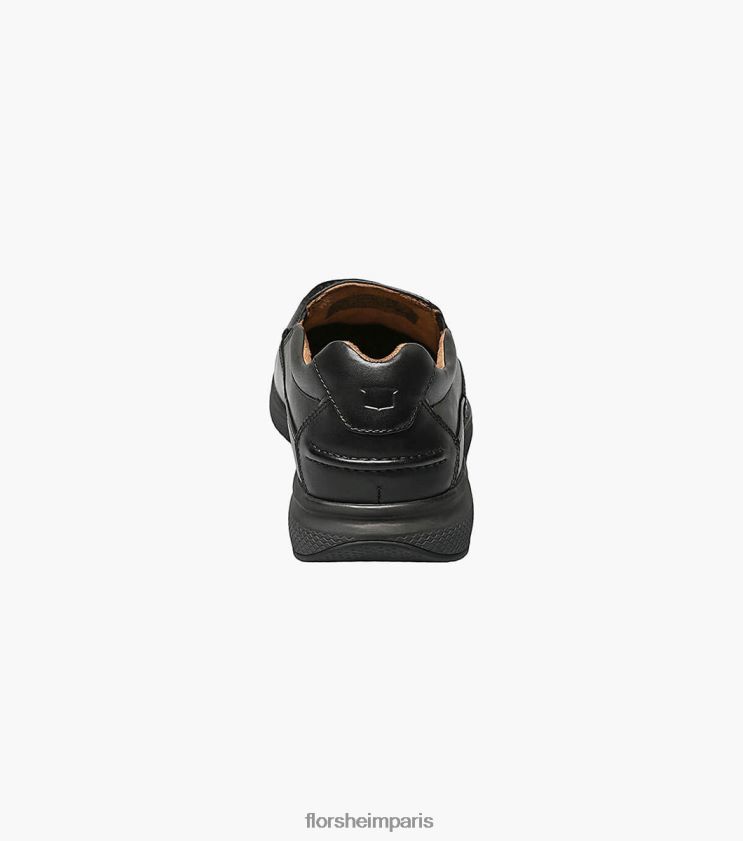 grand lacs moc orteil sans lacet Florsheim Hommes TBZJJL360 chaussure noir
