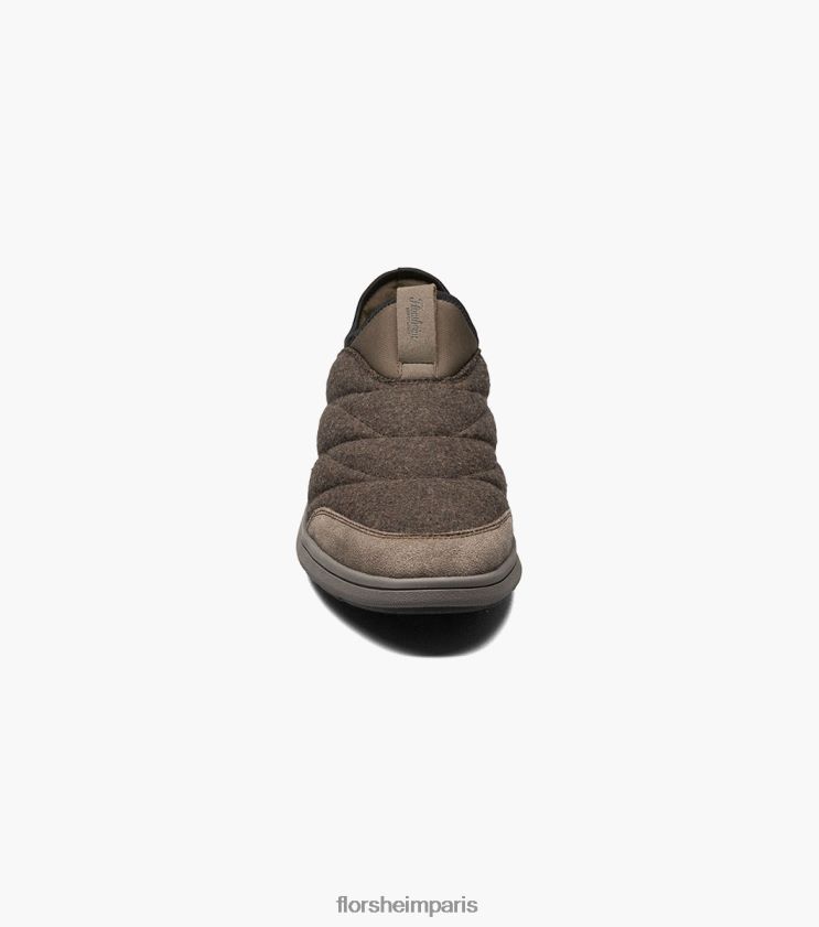java laine moc orteil sans lacet Florsheim Hommes TBZJJL341 chaussure brun