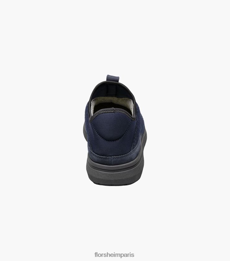 java laine moc orteil sans lacet Florsheim Hommes TBZJJL342 chaussure marine